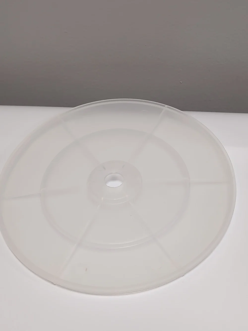 Pampered Chef Gray Microwave Steamer with Clear Lid, 3 Qt Microcooker Plus